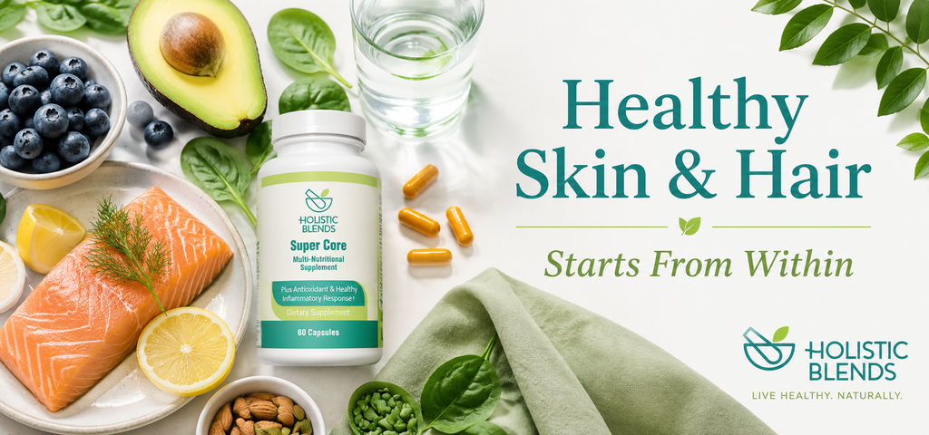The Real Secret to Healthy Skin and Hair Starts From Within