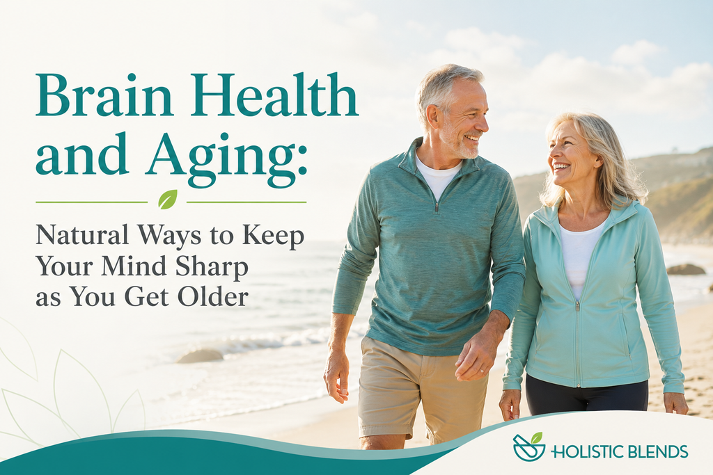 Brain Health and Aging: Natural Ways to Keep Your Mind Sharp as You Get Older