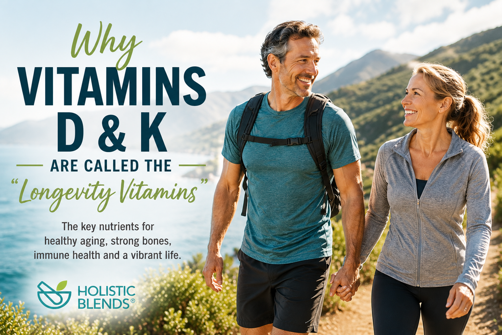 Why Vitamins D and K Are Called the "Longevity Vitamins"