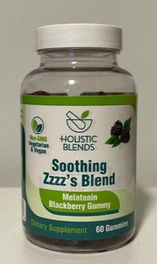 Soothing Zzzz's Blend Gummies (Melatonin) - Holistic Blends