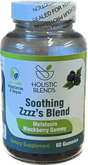 Soothing Zzzz's Blend Gummies (Melatonin) - Holistic Blends